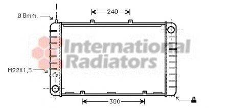 Радиатор, охлаждение двигателя SCHLIECKMANN 60742013