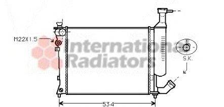Радиатор, охлаждение двигателя SCHLIECKMANN 60092167
