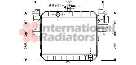 Радиатор, охлаждение двигателя SCHLIECKMANN 60112041