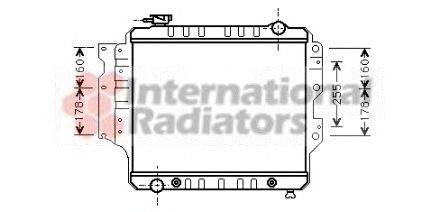 Радиатор, охлаждение двигателя SCHLIECKMANN 60212022