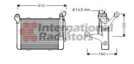 масляный радиатор, двигательное масло SCHLIECKMANN 60063255