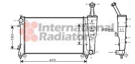 Радиатор, охлаждение двигателя SCHLIECKMANN 60172308