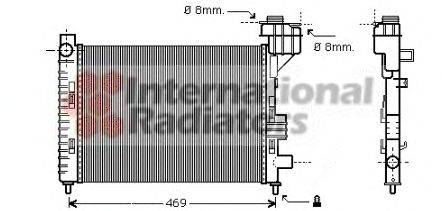 Радиатор, охлаждение двигателя SCHLIECKMANN 60302247