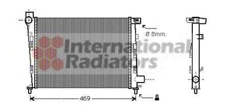 Радиатор, охлаждение двигателя SCHLIECKMANN 60302310
