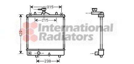 Радиатор, охлаждение двигателя SCHLIECKMANN 60372330