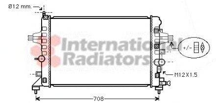 Радиатор, охлаждение двигателя SCHLIECKMANN 60372363