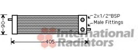 масляный радиатор, двигательное масло SCHLIECKMANN 60023189