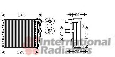 Теплообменник, отопление салона SCHLIECKMANN 60436380