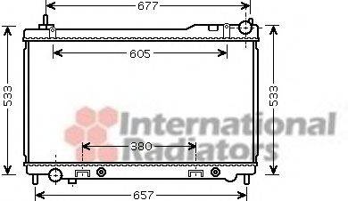 Радиатор, охлаждение двигателя SCHLIECKMANN 60132305