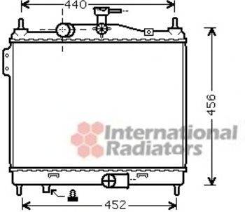 Радиатор, охлаждение двигателя SCHLIECKMANN 60822206