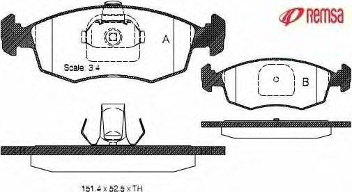 Комплект тормозных колодок, дисковый тормоз METZGER 017210