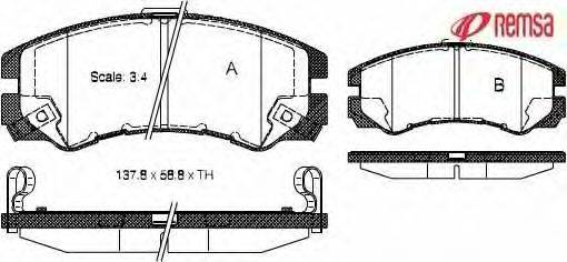 Комплект тормозных колодок, дисковый тормоз METZGER 0425.22