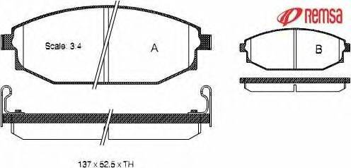 Комплект тормозных колодок, дисковый тормоз METZGER 0734.02