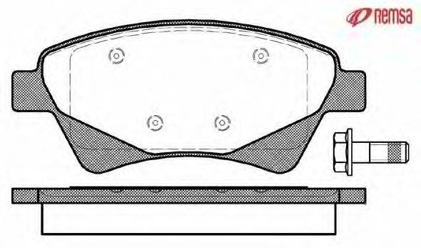Комплект тормозных колодок, дисковый тормоз METZGER 0976.20