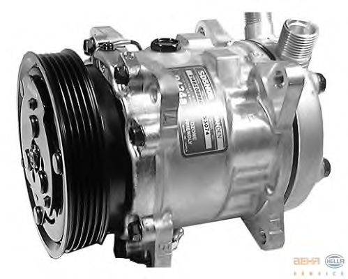 Компрессор, кондиционер BEHR HELLA SERVICE 8FK 351 122-021