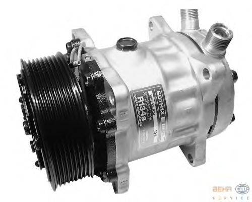 Компрессор, кондиционер BEHR HELLA SERVICE 8FK 351 125-061