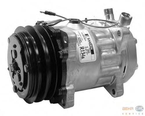 Компрессор, кондиционер BEHR HELLA SERVICE 8FK 351 134-241