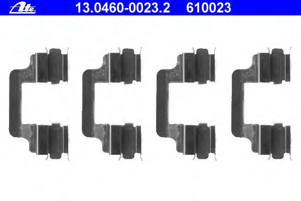 Комплектующие, колодки дискового тормоза OJD (QUICK BRAKE) 1610