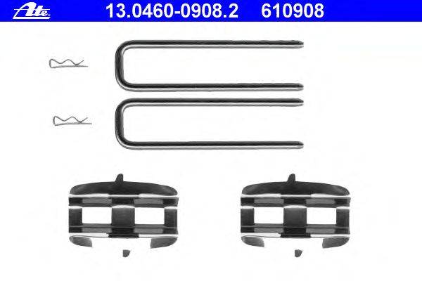 Комплектующие, колодки дискового тормоза OJD (QUICK BRAKE) 0961