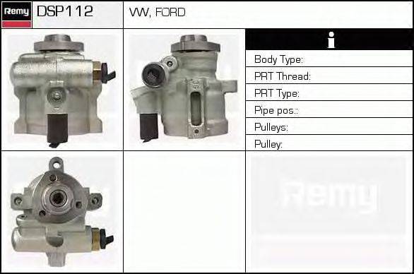 Гидравлический насос, рулевое управление DELCO REMY DSP112