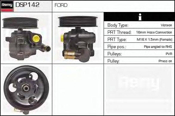 Гидравлический насос, рулевое управление DELCO REMY DSP142