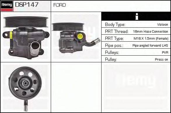 Гидравлический насос, рулевое управление DELCO REMY DSP147