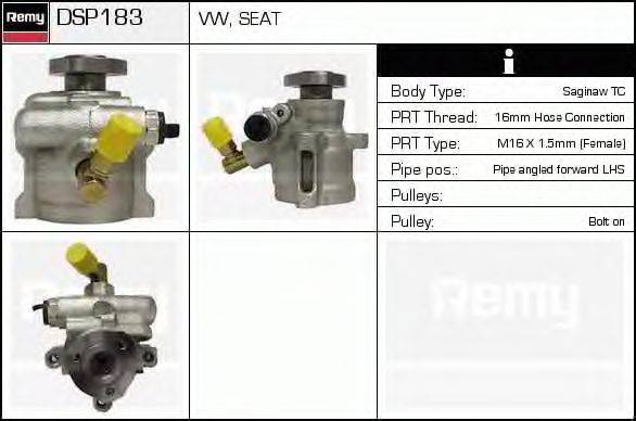 Гидравлический насос, рулевое управление DELCO REMY DSP183