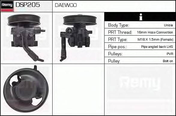 Гидравлический насос, рулевое управление ERA SP8205