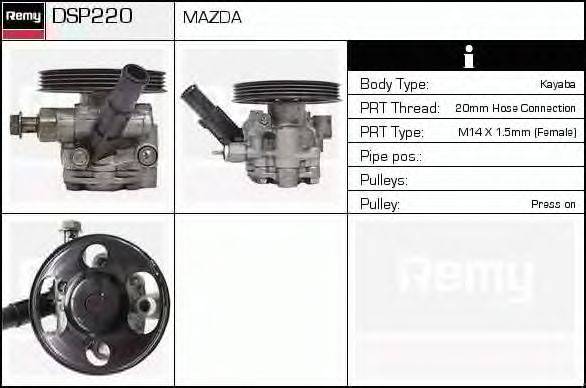 Гидравлический насос, рулевое управление DELCO REMY DSP220