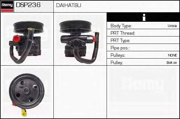 Гидравлический насос, рулевое управление DELCO REMY DSP236