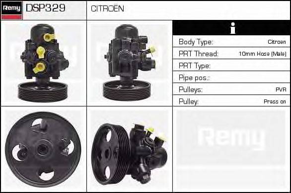 Гидравлический насос, рулевое управление DELCO REMY DSP329