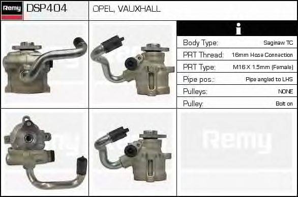 Гидравлический насос, рулевое управление DELCO REMY DSP404