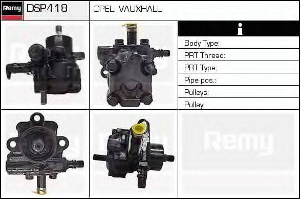 Гидравлический насос, рулевое управление DELCO REMY DSP418