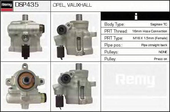 Гидравлический насос, рулевое управление DELCO REMY DSP435