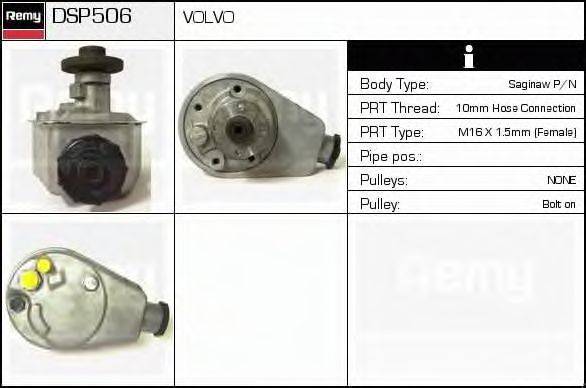 Гидравлический насос, рулевое управление DELCO REMY DSP506