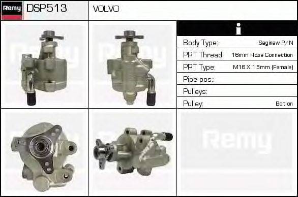 Гидравлический насос, рулевое управление DELCO REMY DSP513