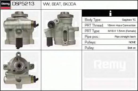 Гидравлический насос, рулевое управление DELCO REMY DSP5213