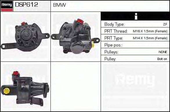 Гидравлический насос, рулевое управление DELCO REMY DSP612