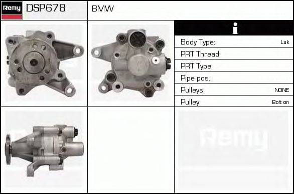 Гидравлический насос, рулевое управление DELCO REMY DSP678