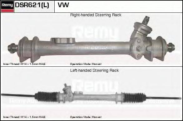 Рулевой механизм DELCO REMY DSR621L