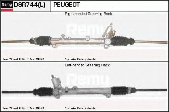Рулевой механизм DELCO REMY DSR744L