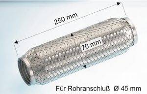 Гофрированная труба, выхлопная система EBERSPÄCHER 99.011.79