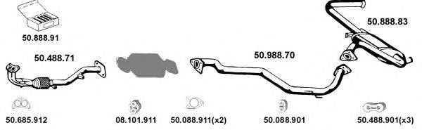 Система выпуска ОГ EBERSPÄCHER 502027