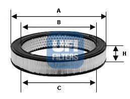 Воздушный фильтр CROSLAND FILTERS 805