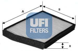 Фильтр, воздух во внутренном пространстве UFI 5309900