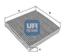 Фильтр, воздух во внутренном пространстве UFI 5410000