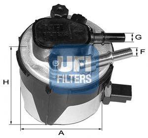 Топливный фильтр UFI 5517000