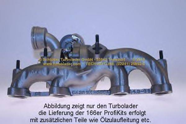 Компрессор, наддув SCHLÜTTER TURBOLADER 166-00330