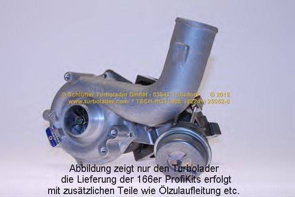 Компрессор, наддув SCHLÜTTER TURBOLADER 166-01150