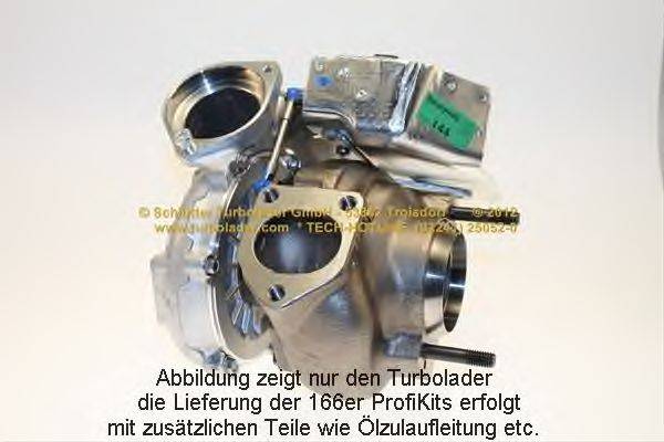 Компрессор, наддув SCHLÜTTER TURBOLADER 166-09281